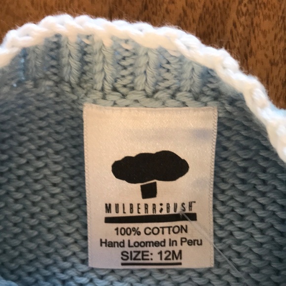NWT Mulberribush baby sweater size 12 mo - Picture 4 of 6